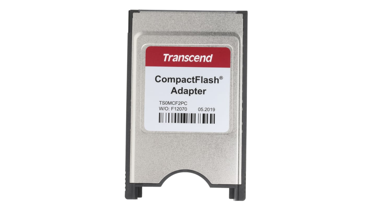 Lecteur de carte Transcend Interne PCMCIA de type II, PCMCIA de type III pour Compact Flash Type I, Compact Flash Type