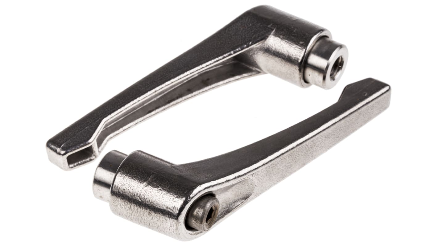 RS PRO Stainless Steel Clamping Lever, M10