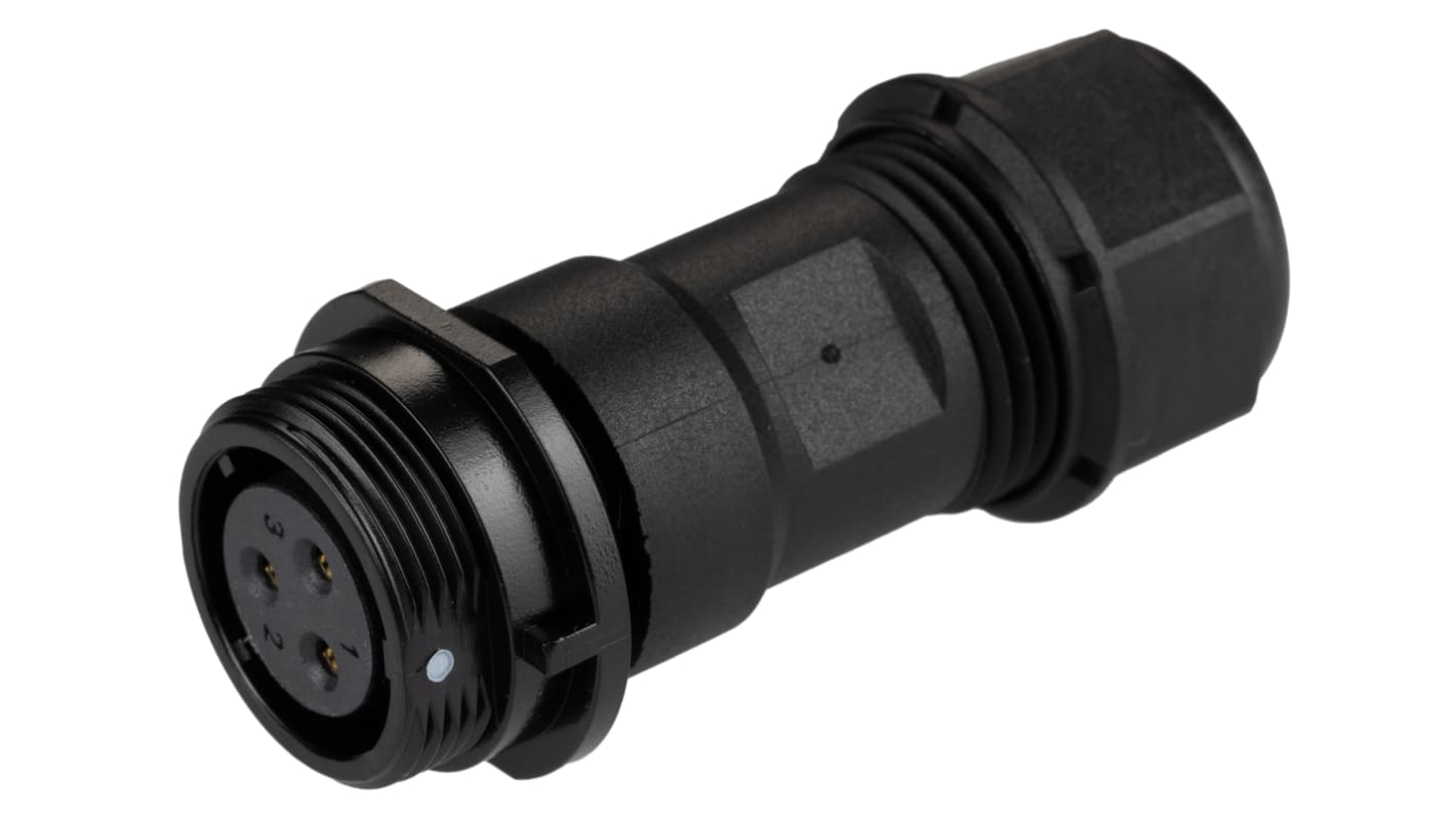 RS PRO Circular Connector, 3 Contacts, Cable Mount, Socket, Female, IP68