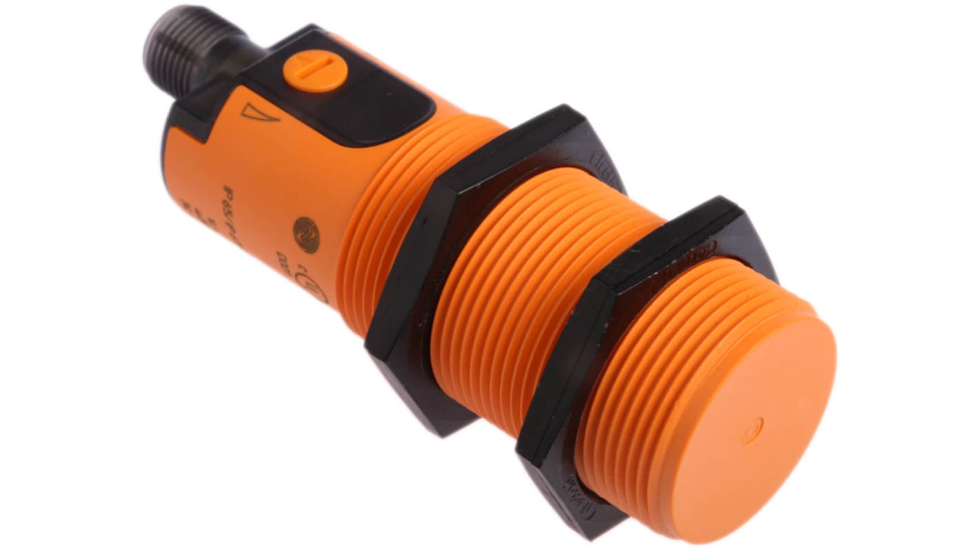 ifm electronic静電容量型 近接センサ 範囲： 40 mm ,M30 突出型 ,IO-Link ,40Hz ,10 → 30 V dc