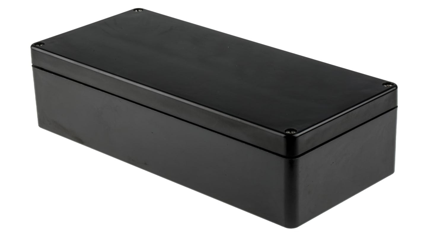 Scatola di derivazione RS PRO, Poliestere rinforzato con fibra di vetro Nero, 360 x 160 x 90mm, IP66