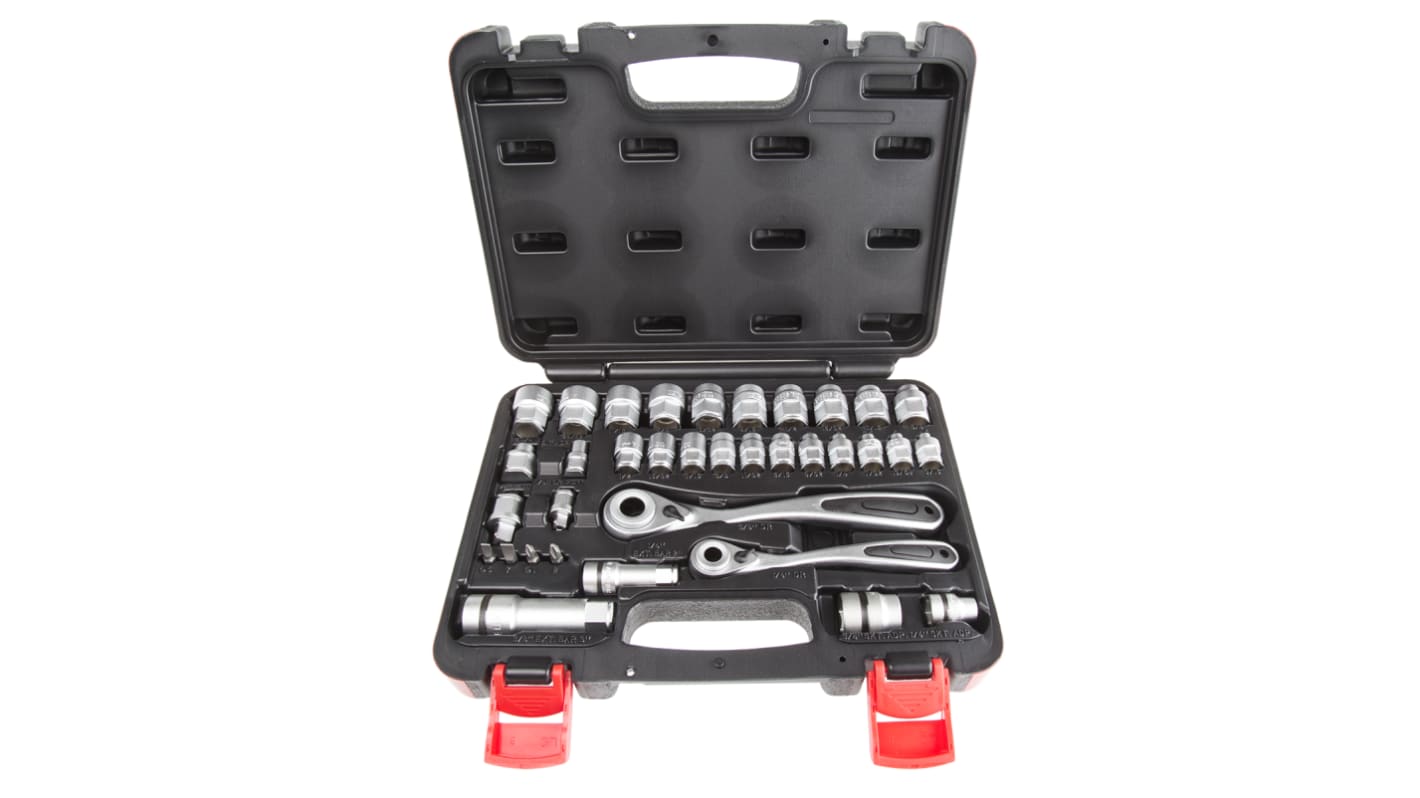 RS PRO 36-Piece 1/4 in, 3/8 in