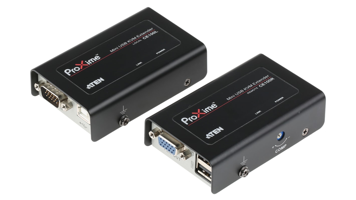 Aten 1 USB VGA over CATx KVM Extender, 100m