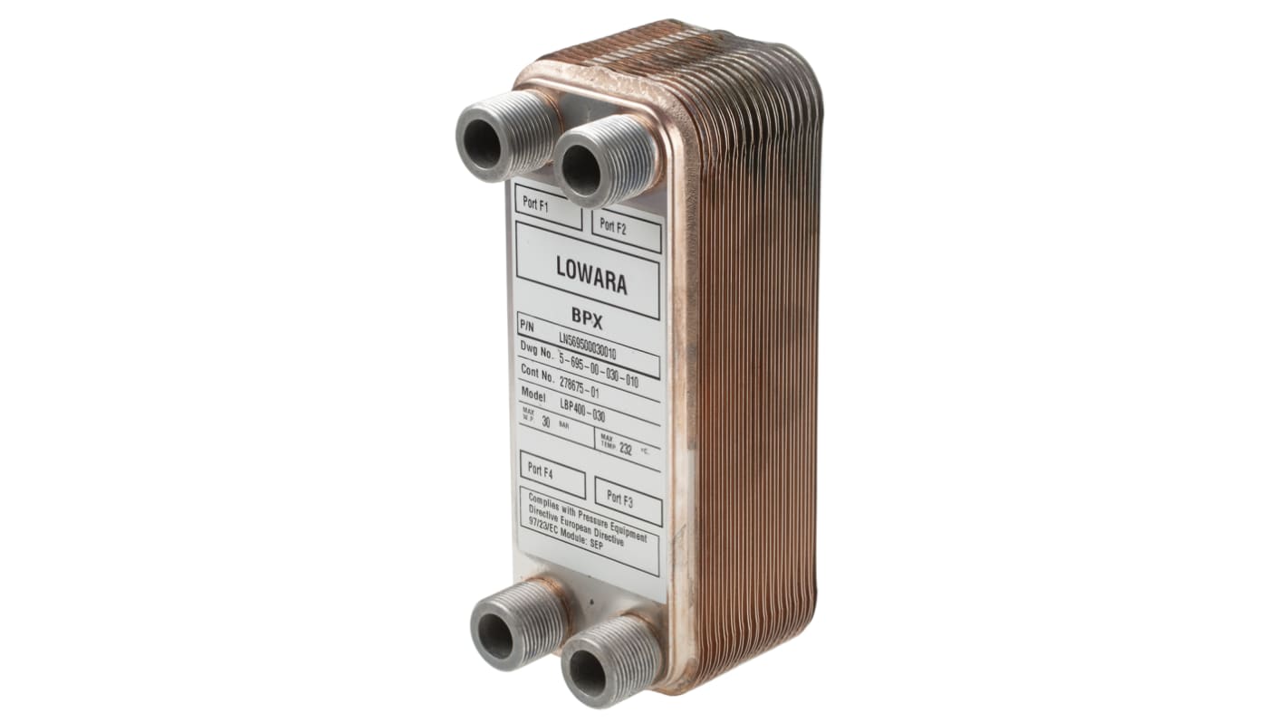 Xylem Liquid Heat Exchanger, 214.5 x 80.7 x 24.1mm