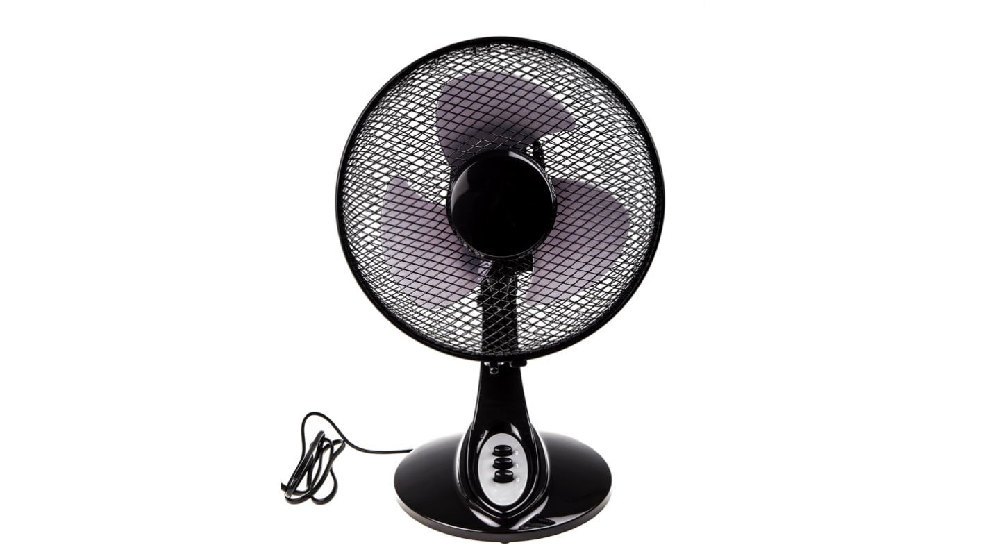 Ventilatore da tavolo RS PRO Scrivania Tipo C - Connettore maschio europeo 230 V