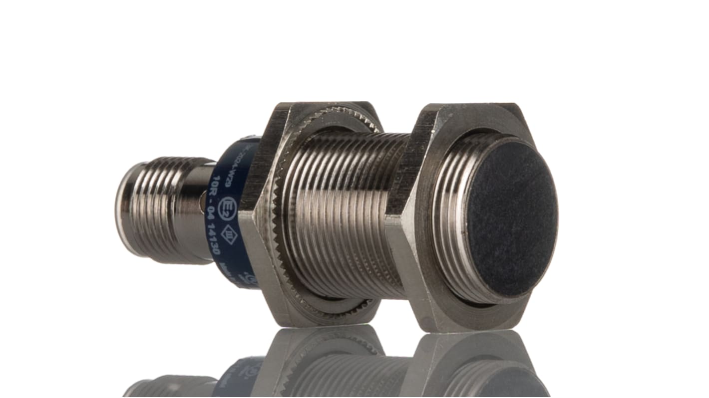 Rs-Online Sensore di prossimità Cilindro filettato Telemecanique Sensors M18 rilevamento 8 mm 12 → 24 V c.c