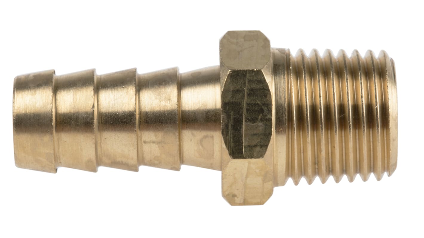 RS PRO Hose Connector, BSP 1/4in 3/8in ID