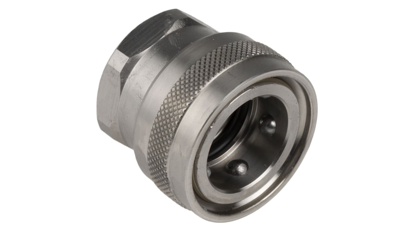 Nito Hose Connector, Straight Threaded Coupling, BSP 3/4in 3/4in ID, 25 bar