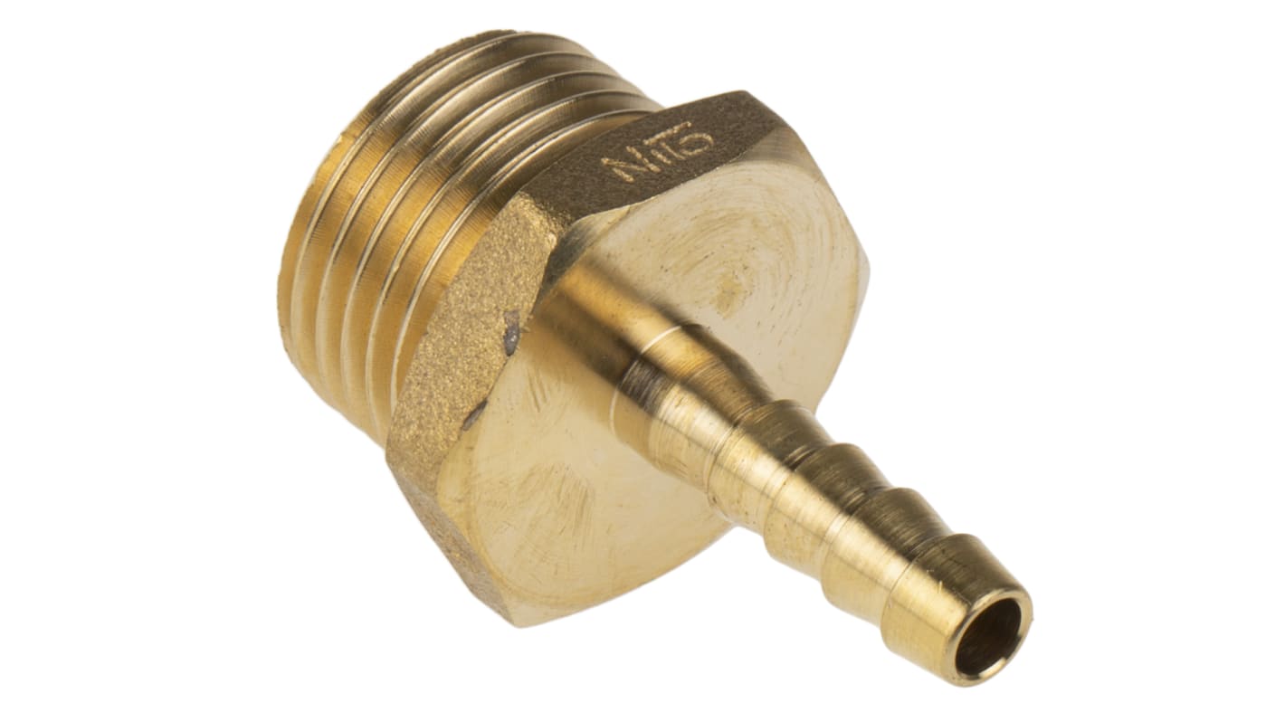 RS PRO Hose Connector, BSP 1/2in 1/4in ID