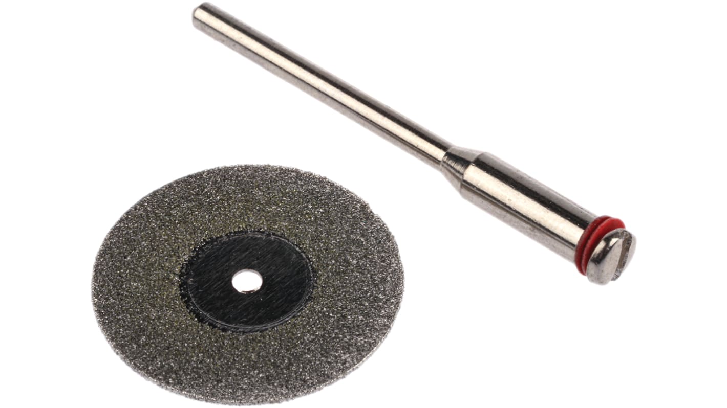 RS PRO Aluminium Oxide Cutting Disc, 22mm, P60 Grit, 1 in pack