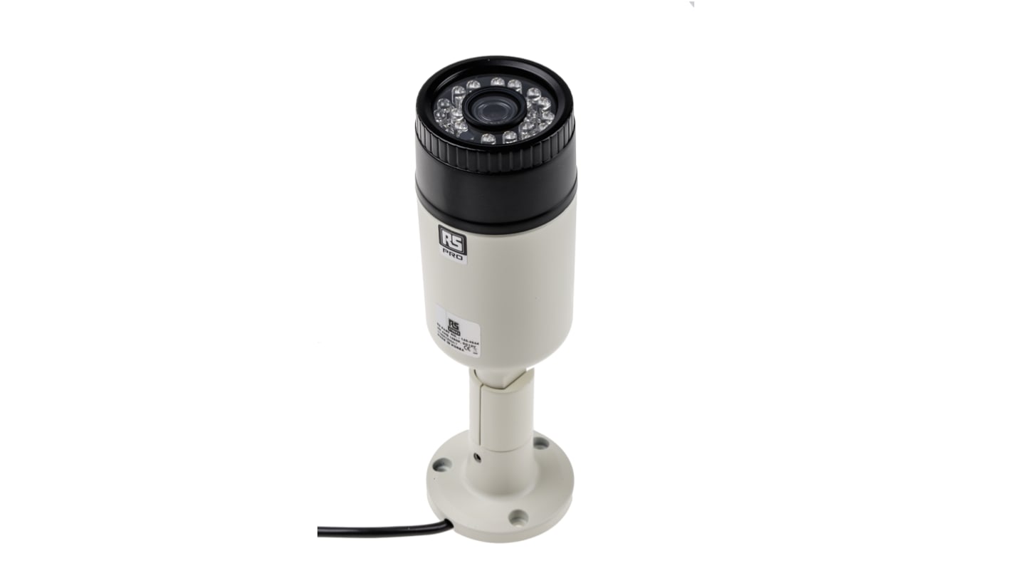 RS PRO 监控摄像头, 1312 x 1069pixels, 12V 直流, 适合室内/室外, CMOS