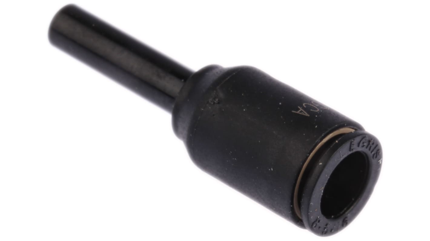 Legris LF3000 8-mm-Steckanschluss x 6-mm-Steckanschluss Reduziernippel, Rohr-zu-Rohr, Kunststoff