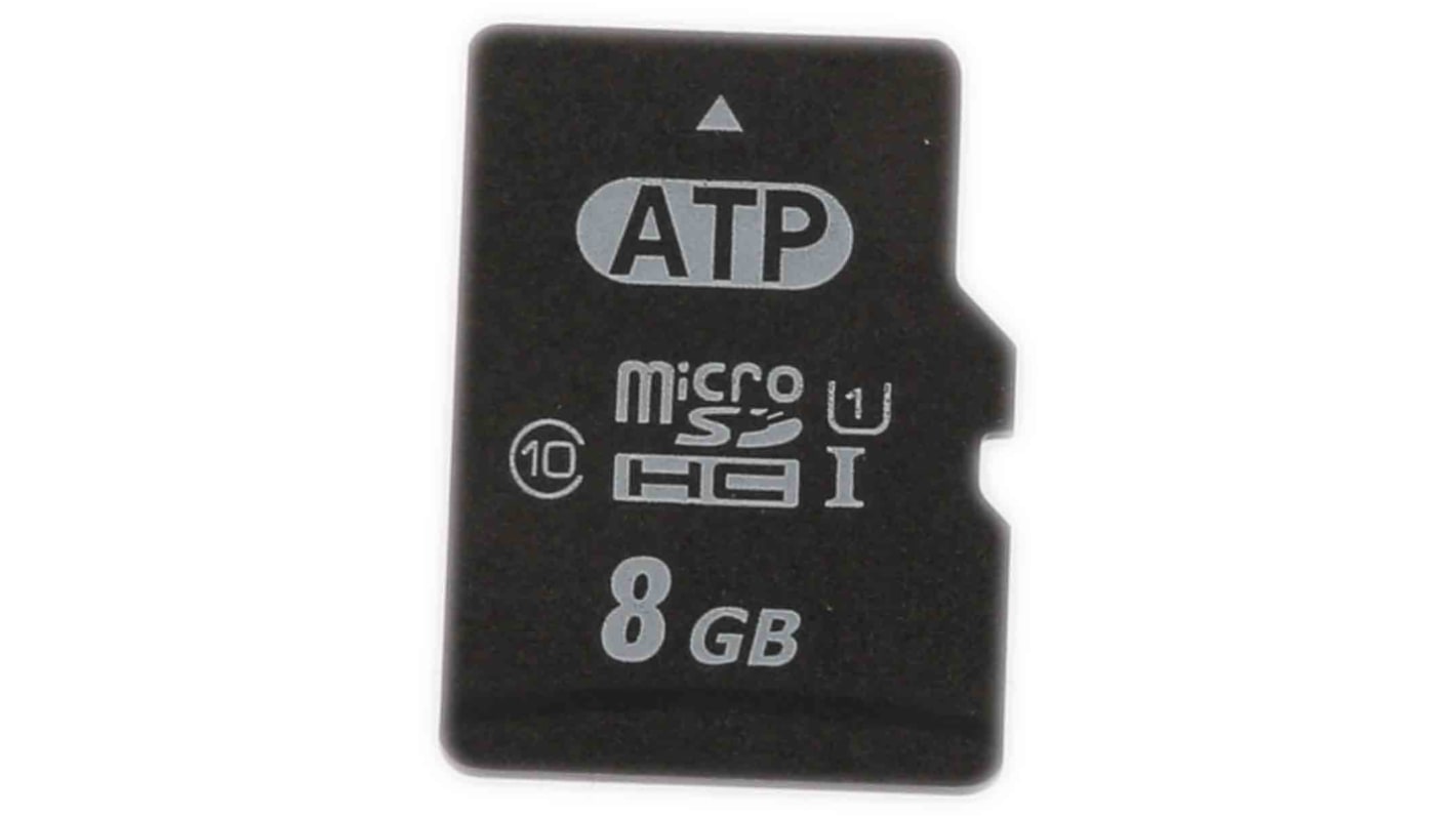 ATP マイクロ SDMicroSD,容量：8 GB MLCAF8GUD3-WAAIX