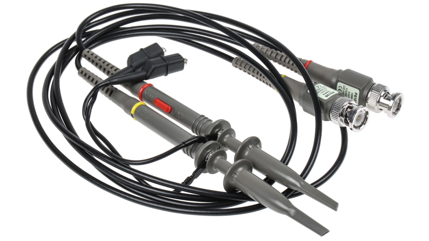 Digilent P6060 Oscilloscope Probe, Voltage Type, 60MHz, 1:1, 1:10, BNC Connector