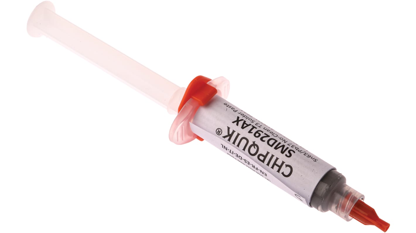CHIPQUIK SMD291AX Solder Paste, 15g Syringe