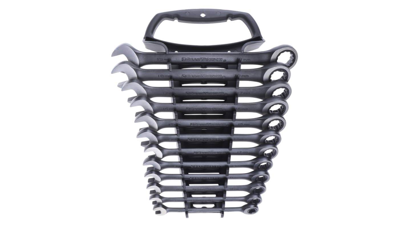 GearWrench 12-Piece Spanner Set, 8 → 19 mm