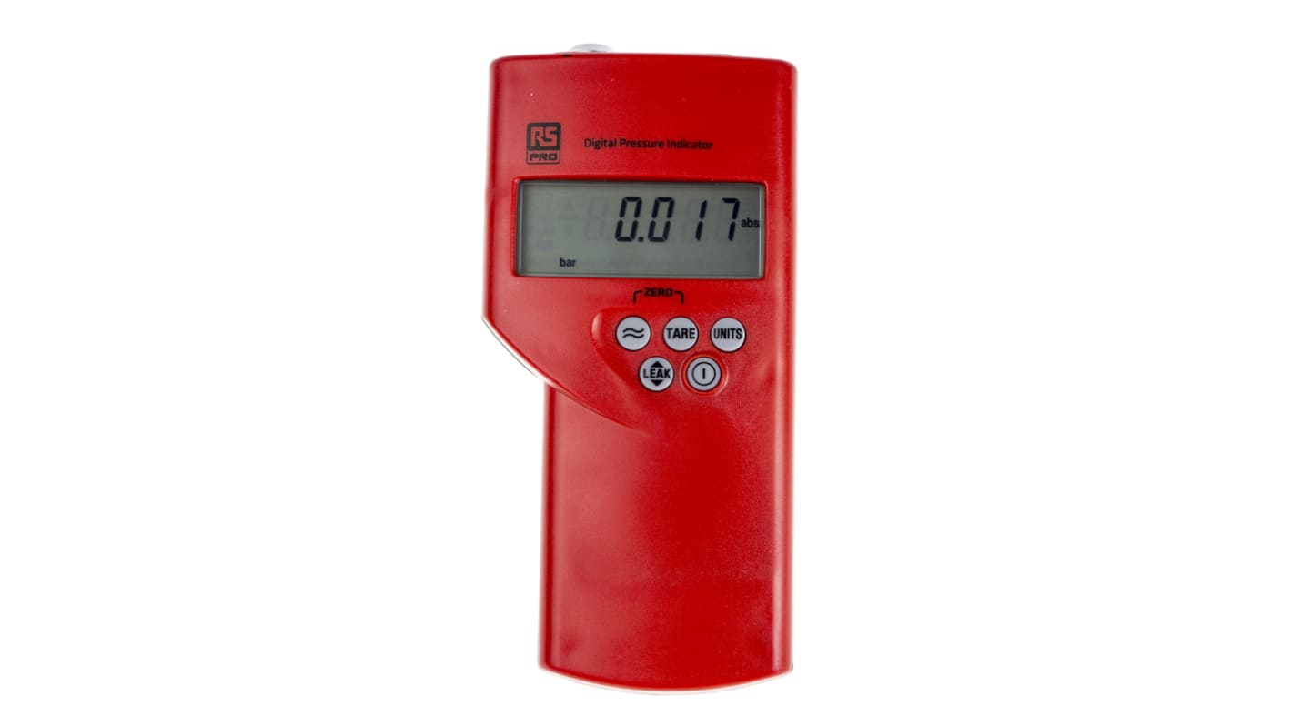 RS PRO RS DPI Differential Manometer, Max Pressure Measurement 350mbar With RS Calibration