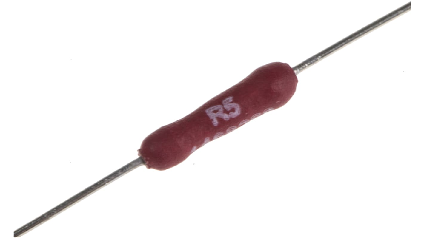 RS PRO 绕线电阻, 轴向, 27Ω, 1W, ±5%容差, ±20ppm/°C