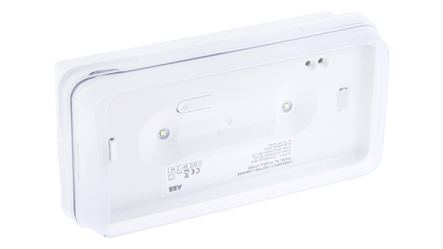 RS PRO LED Emergency Lighting, Bulkhead, 2 x 0.5 W, Maintained, Non Maintained