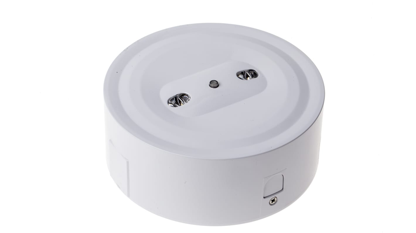 RS PRO LED Emergency Lighting, Bulkhead, 2 x 1.5 W, Maintained, Non Maintained