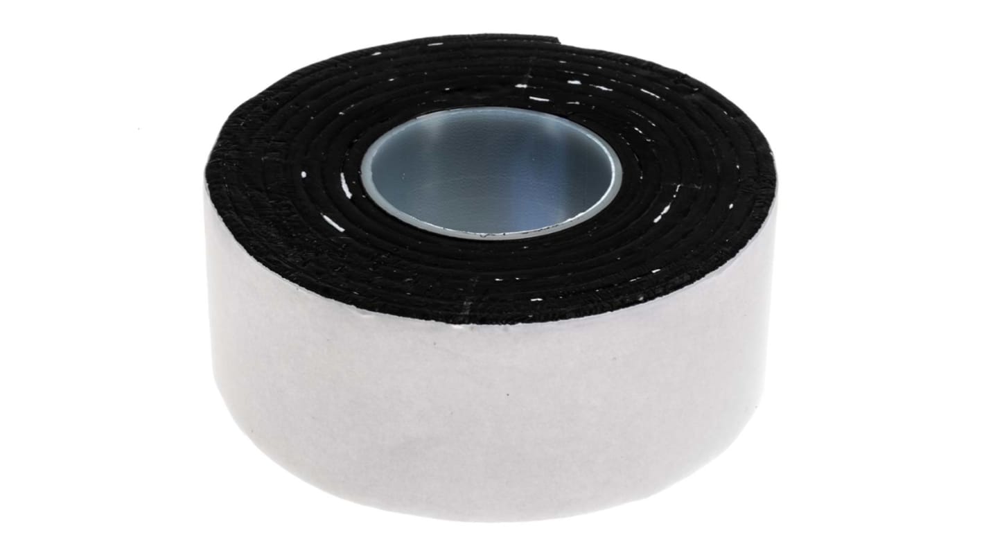 RS PRO Black Self Amalgamating Tape 38mm x 1.5m