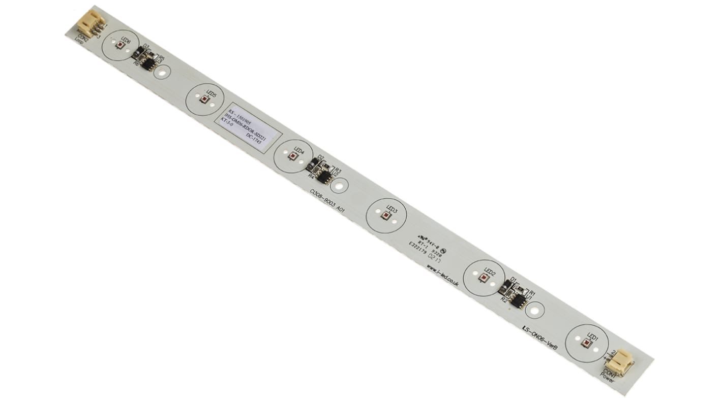 Intelligent LED Solutions 24V Red-Orange LED Strip Light