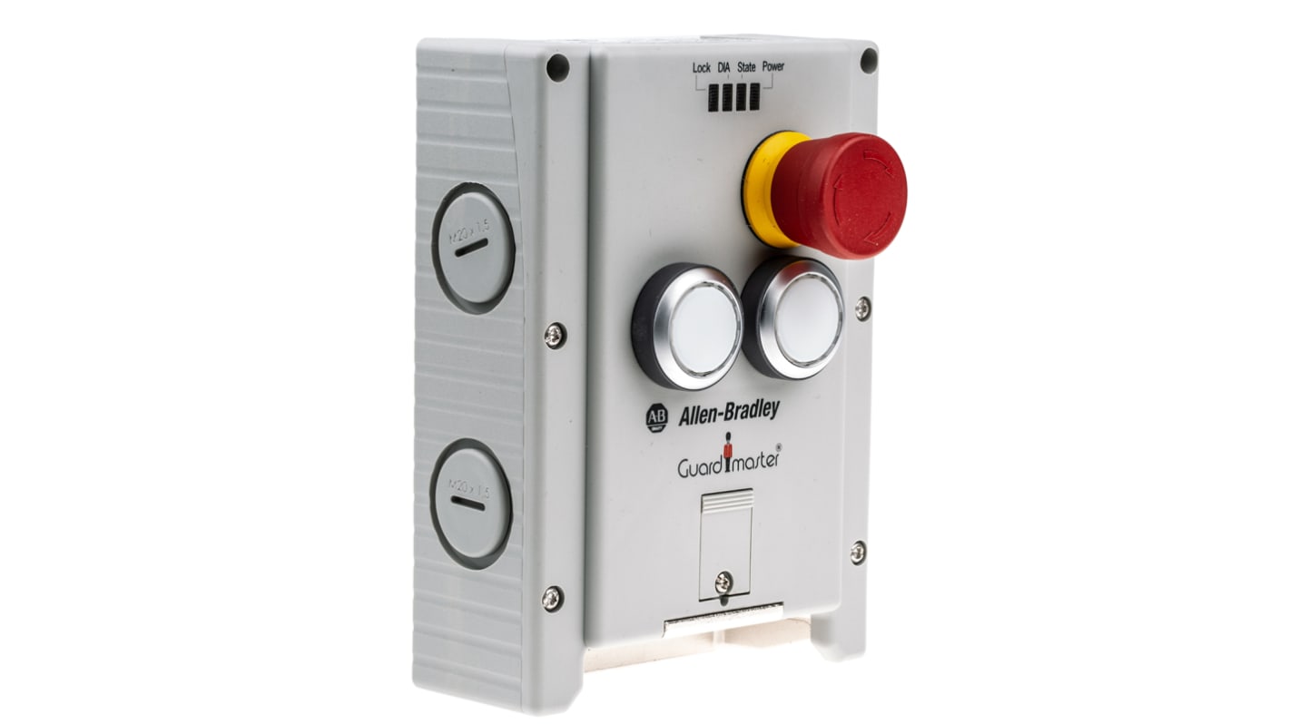 Allen Bradley Guardmaster 442G Series Solenoid Interlock Switch, Power to Unlock, 5 → 24V dc, Actuator Included