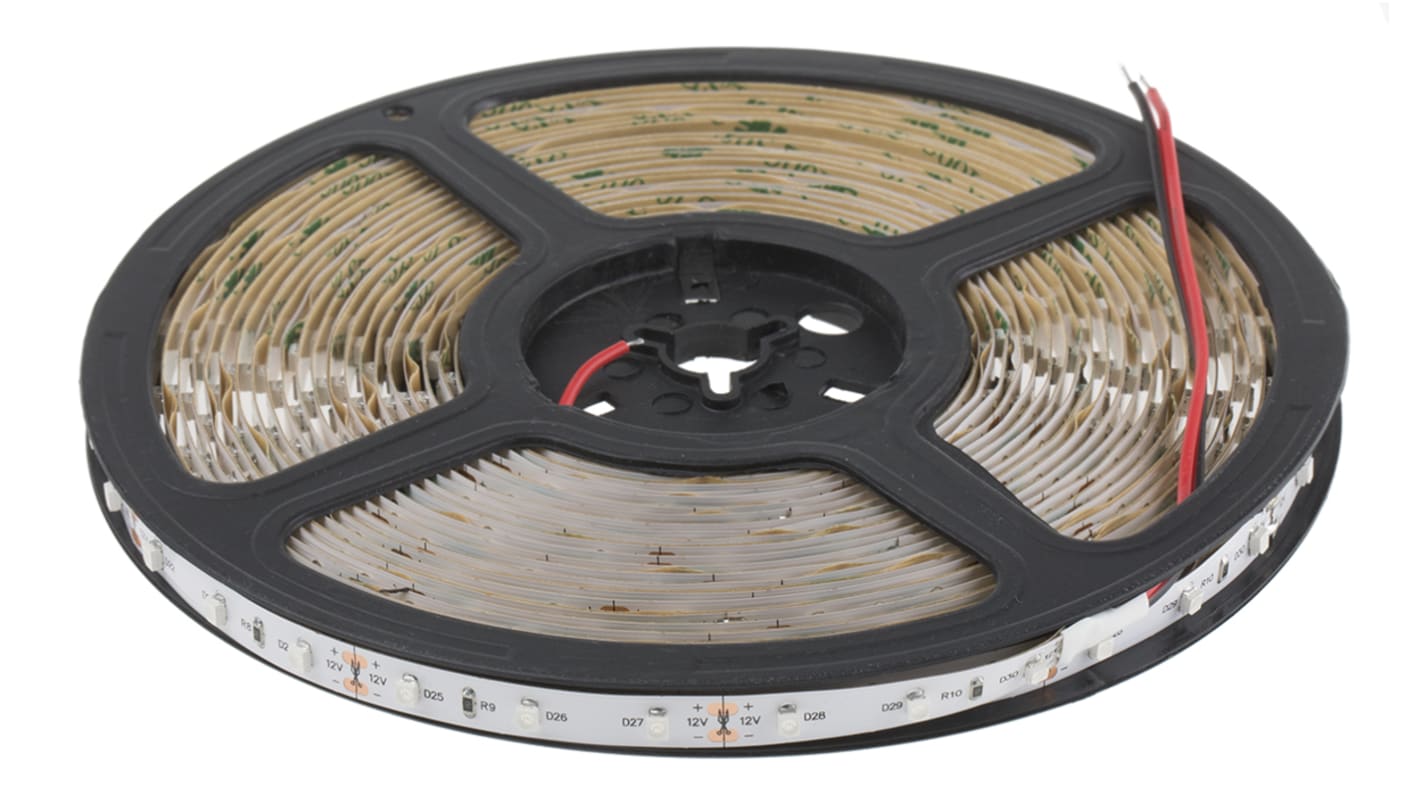 Taśma świetlna LED Niebieski 12V W/m: 60 RS PRO