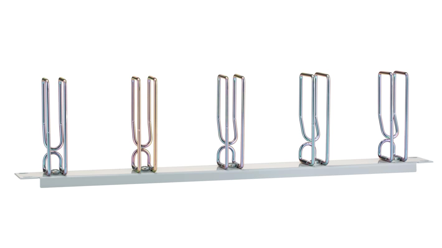 Rittal RAL 7035 Sheet Steel Cable Panel, 1U, 482.6mm