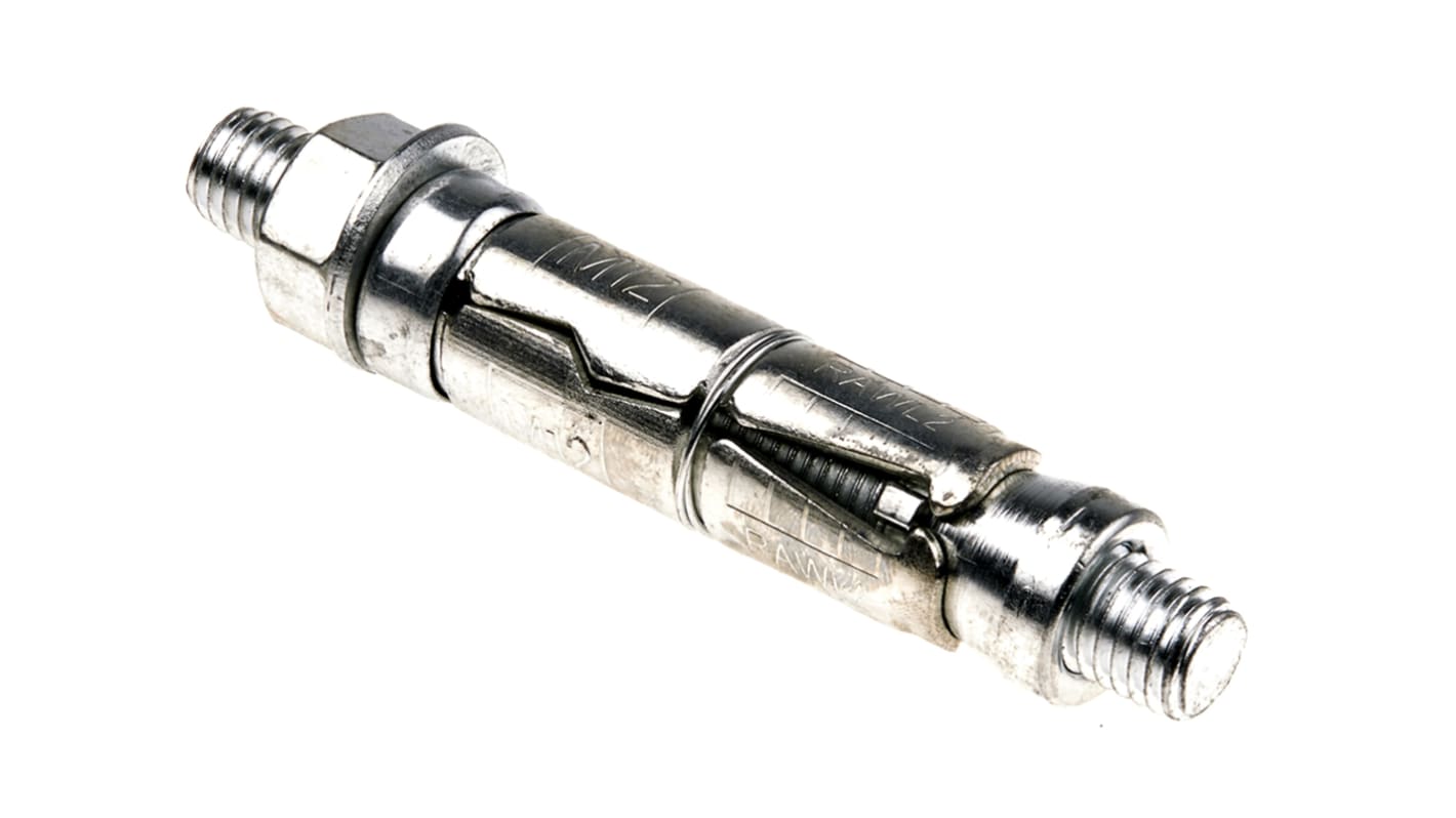 RawlPlug Bolzenanker M12, Ø 20mm x 125mm Stärke 30mm max. Stahl