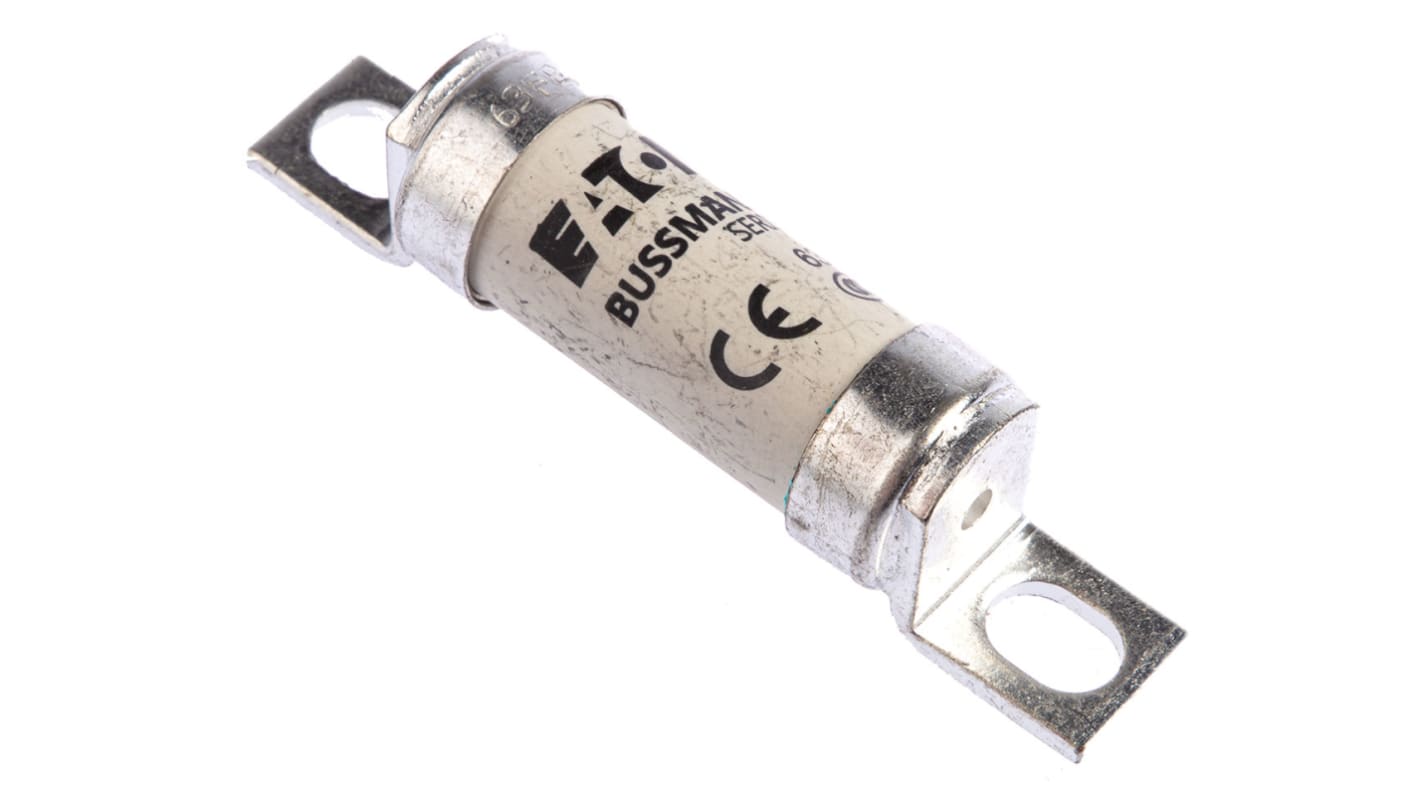 Eaton 63A British Standard Fuse, FE, 690 V ac, 500V dc, 63.5mm