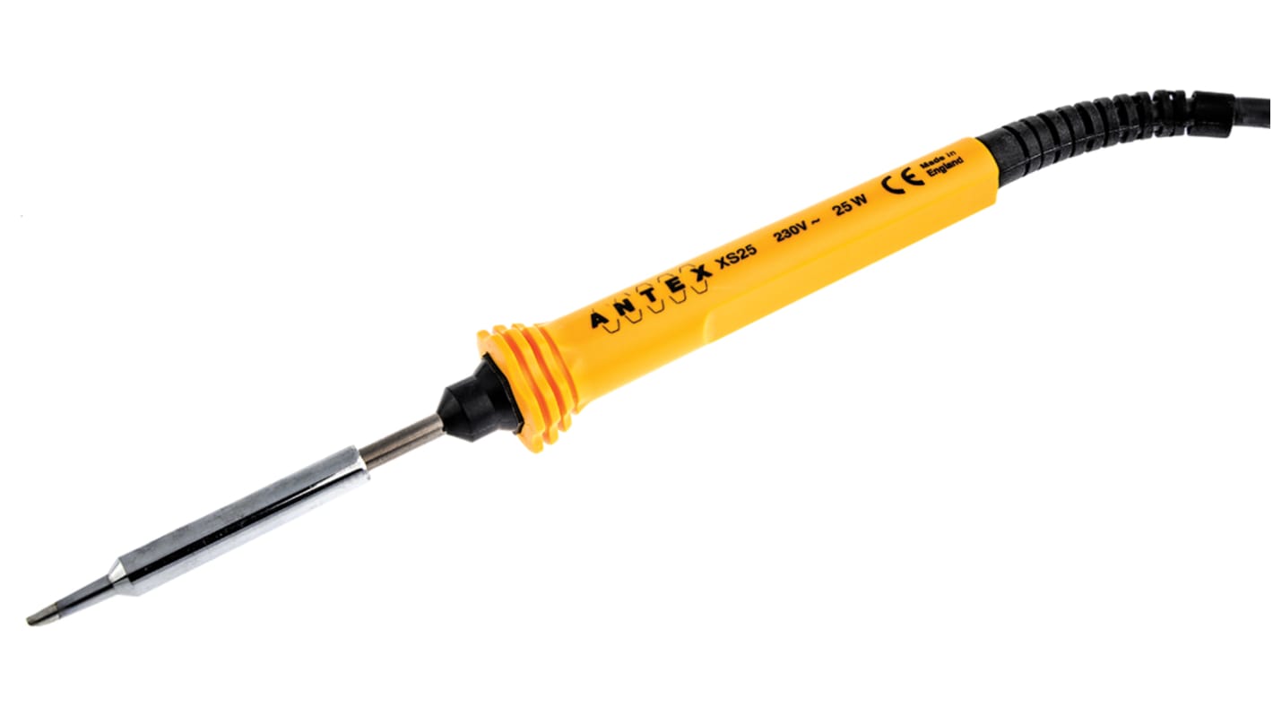 Antex Electronics Electric Soldering Iron, 230V, 25W