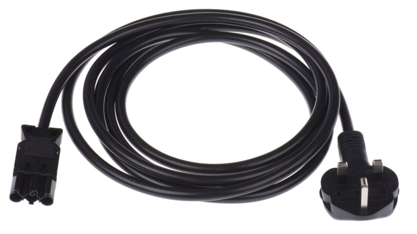 Wieland ST18 Series Cord Set, Female, 16A, IP20