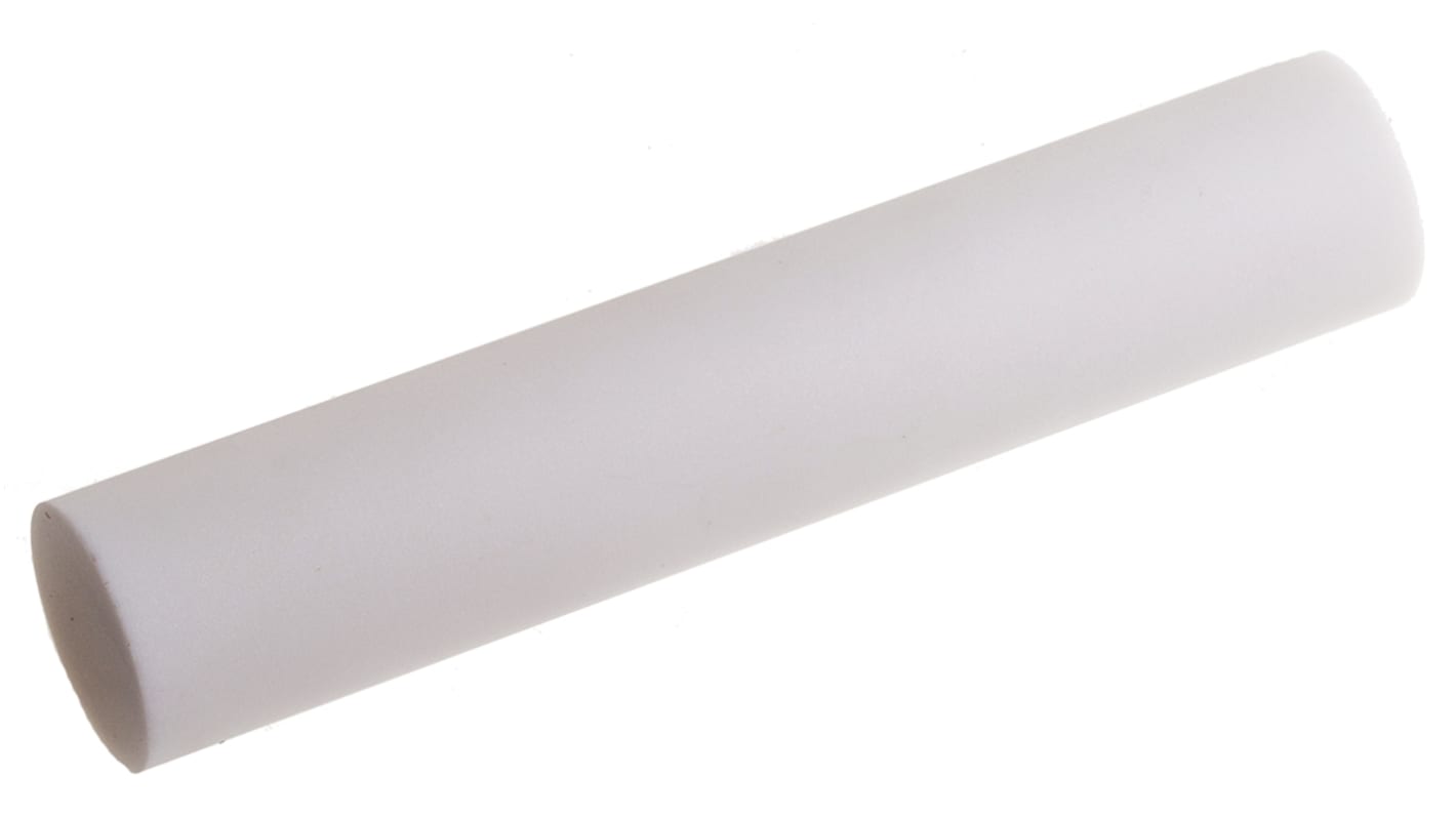Machinable Glass Ceramic Rod, 100mm L, 20mm Diameter