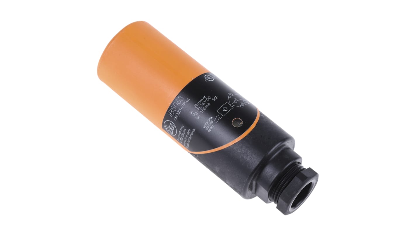 Rs-Online Sensore di prossimità Cilindro filettato ifm electronic rilevamento 20 mm 10 → 36 V c.c