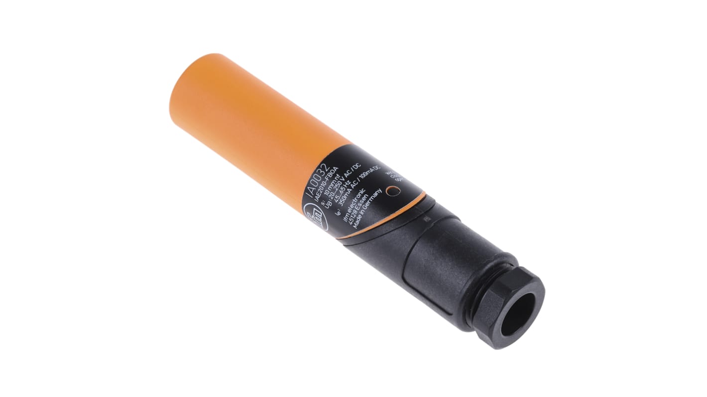 Rs-Online Sensore di prossimità Cilindro filettato ifm electronic M16 rilevamento 10 mm 20 → 250 V c.a. / V c.c