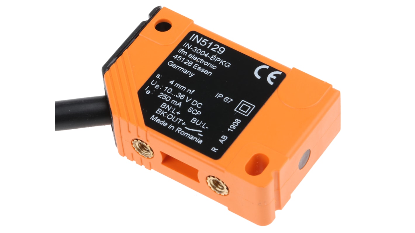 Rs-Online Sensore di prossimità a parallelepipedo ifm electronic rilevamento 4 mm 10 → 36 V c.c