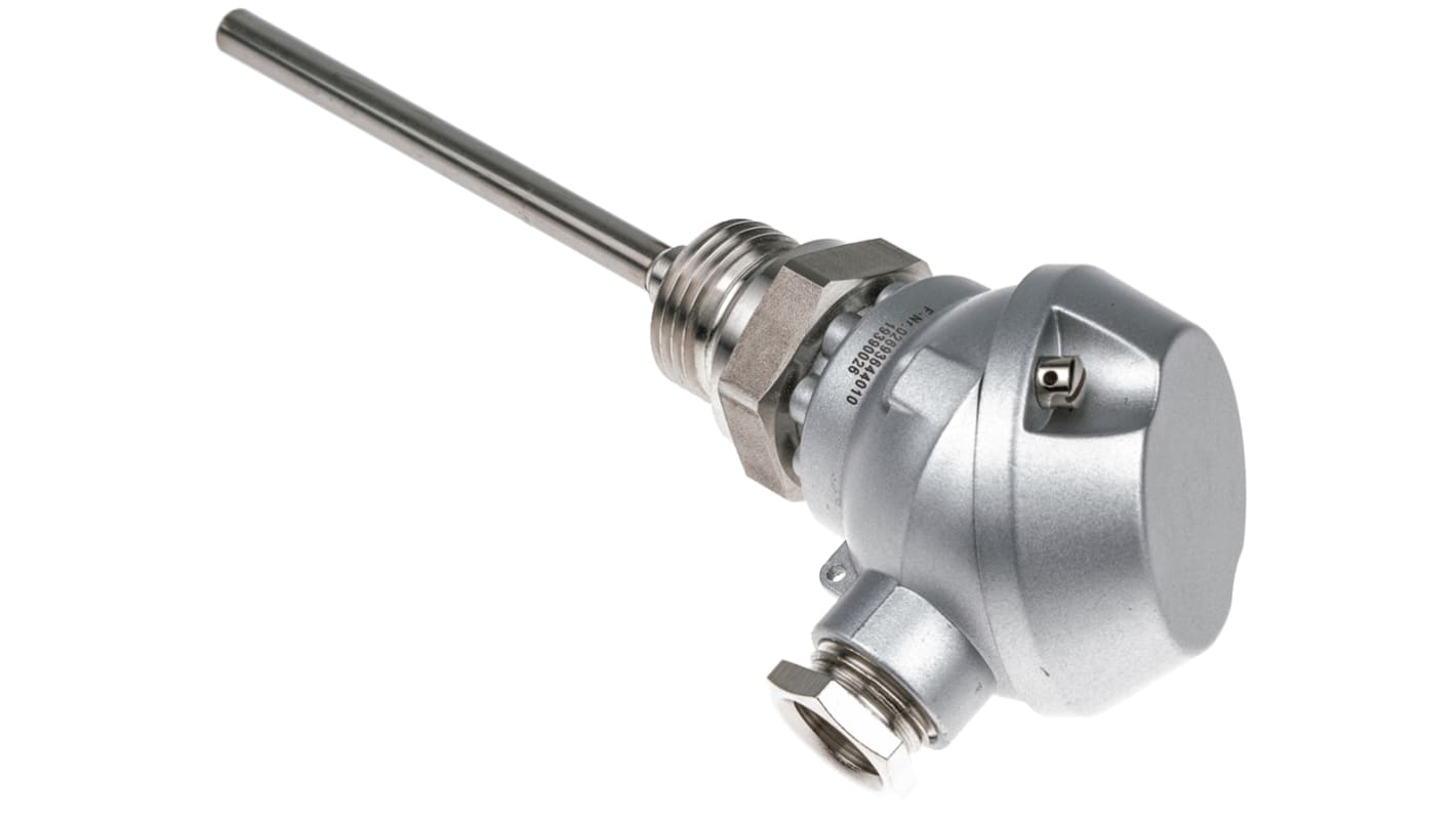 Jumo PT100温度传感器 RTD温度传感器, 探头Φ6mmx100mm, -50°C∼+400°C