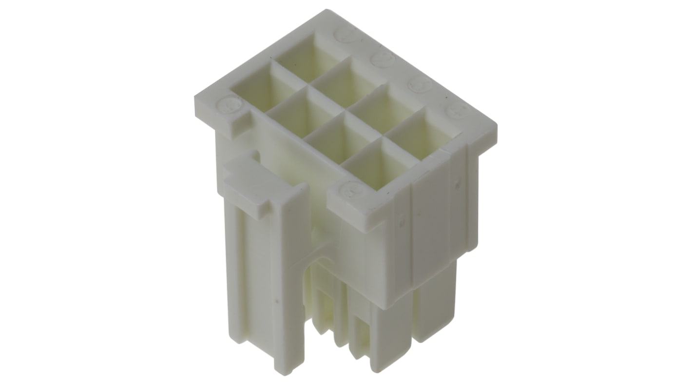 Corpo connettore Samtec Maschio, 8 vie, 2 file, passo 2.54mm