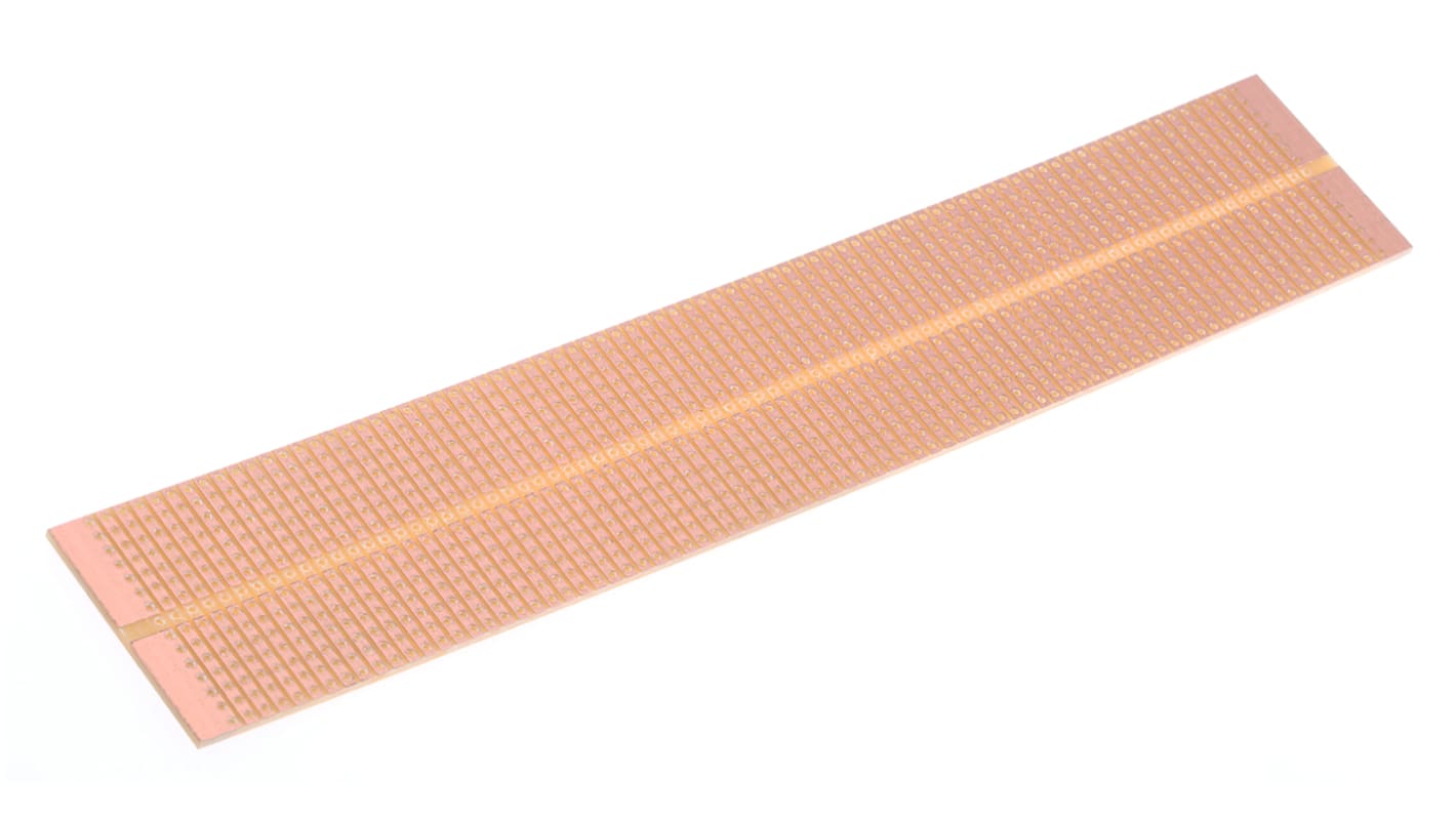 01-0171, Single-Sided Stripboard 38.1 x 214.6 x 1.6mm