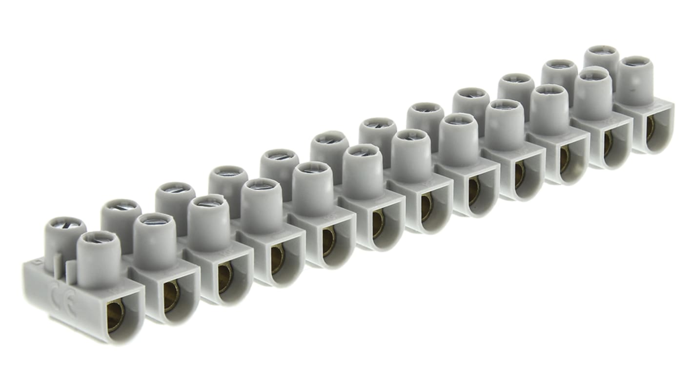 Legrand 中継用端子台, 12極, 32A, 10 mm², 埋め込みネジ