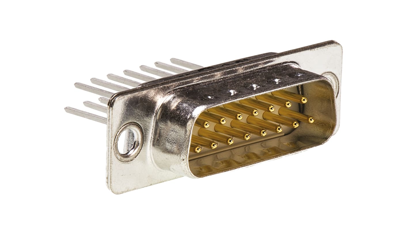 Connettore D-Sub HARTING, Maschio, 15 vie, terminazione Wire Wrap