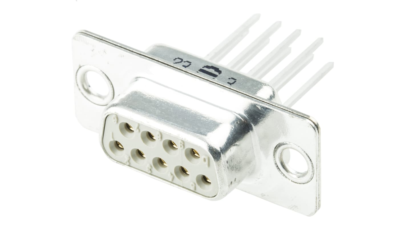 Connettore D-Sub HARTING, Femmina, 9 vie, terminazione Wire Wrap