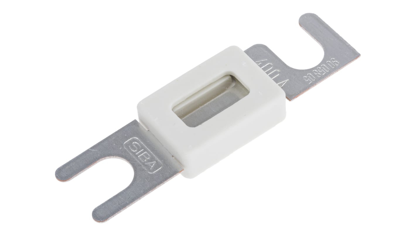 SIBA 400A White Automotive Car Fuse, 80V dc