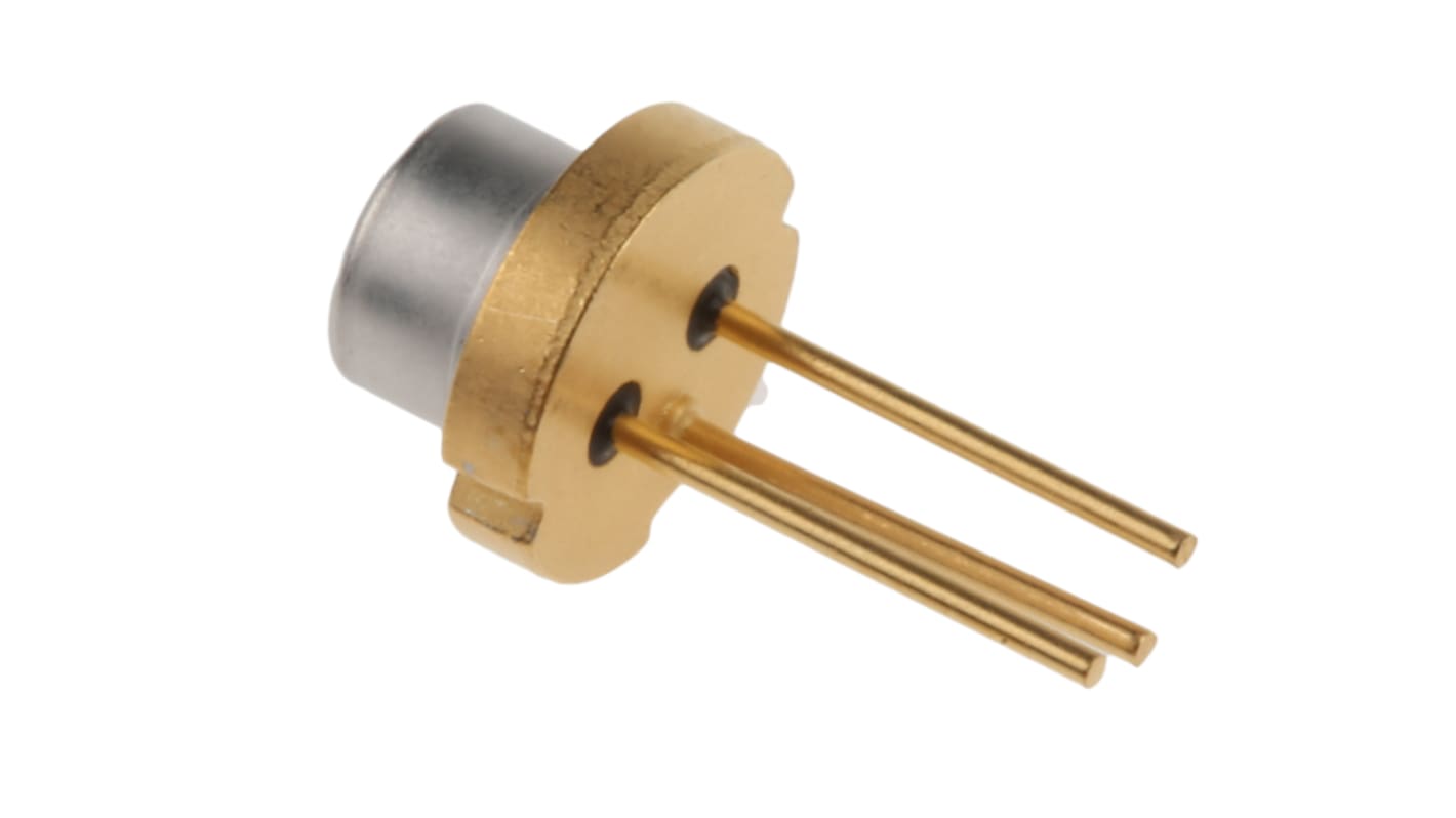 ams OSRAM レーザダイオード, 520nm, 3 ピン, スルーホール実装, PLT5 520B