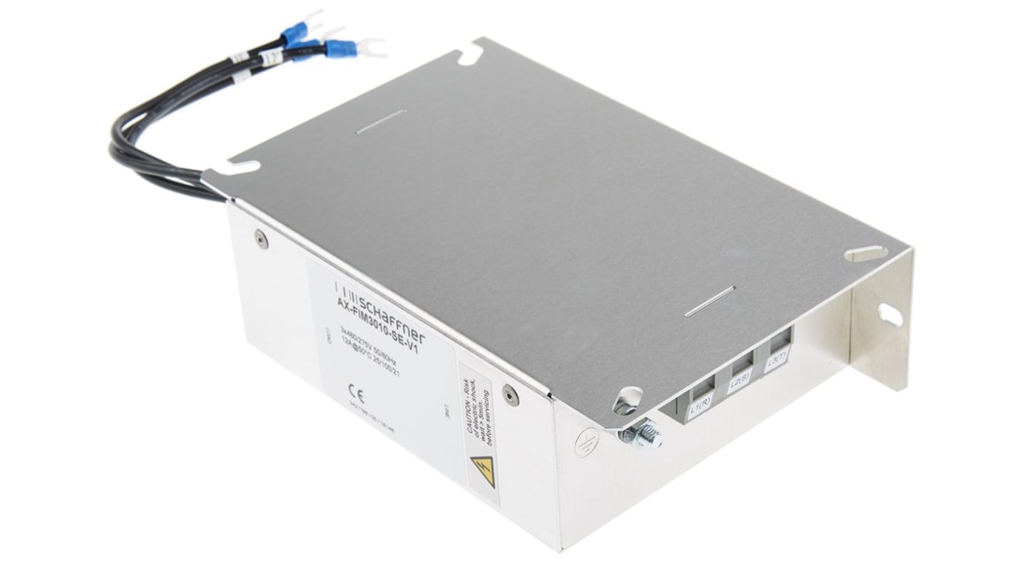 Omron RFI-filter, 400 V ac, Antal faser: 3
