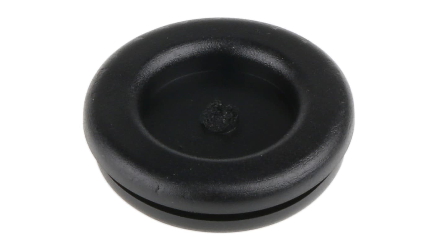 SES Sterling DG Black PVC 22mm Cable Grommet for Maximum of 16mm Cable Dia. 01330354010