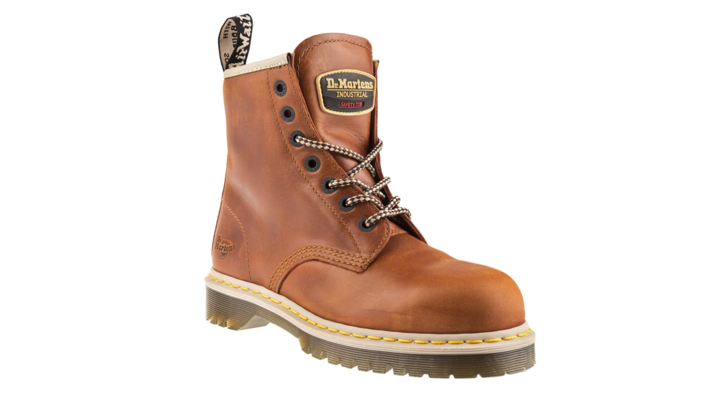 Icon 7B10 Tan Size 7 Dr Martens Icon 7B10 Brown Steel Toe Capped Men s Safety Boots UK 7 EU 41 RS
