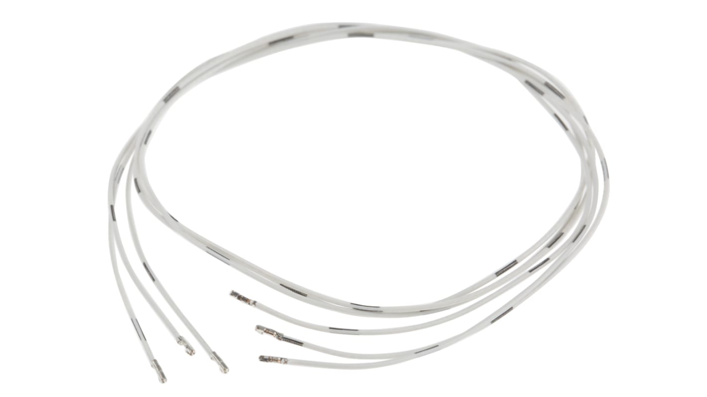 Hirose FPC连接器, 公插, 0.8mm间距, 单排, 电缆安装, 3A, 100 V 交流/直流, DF52系列