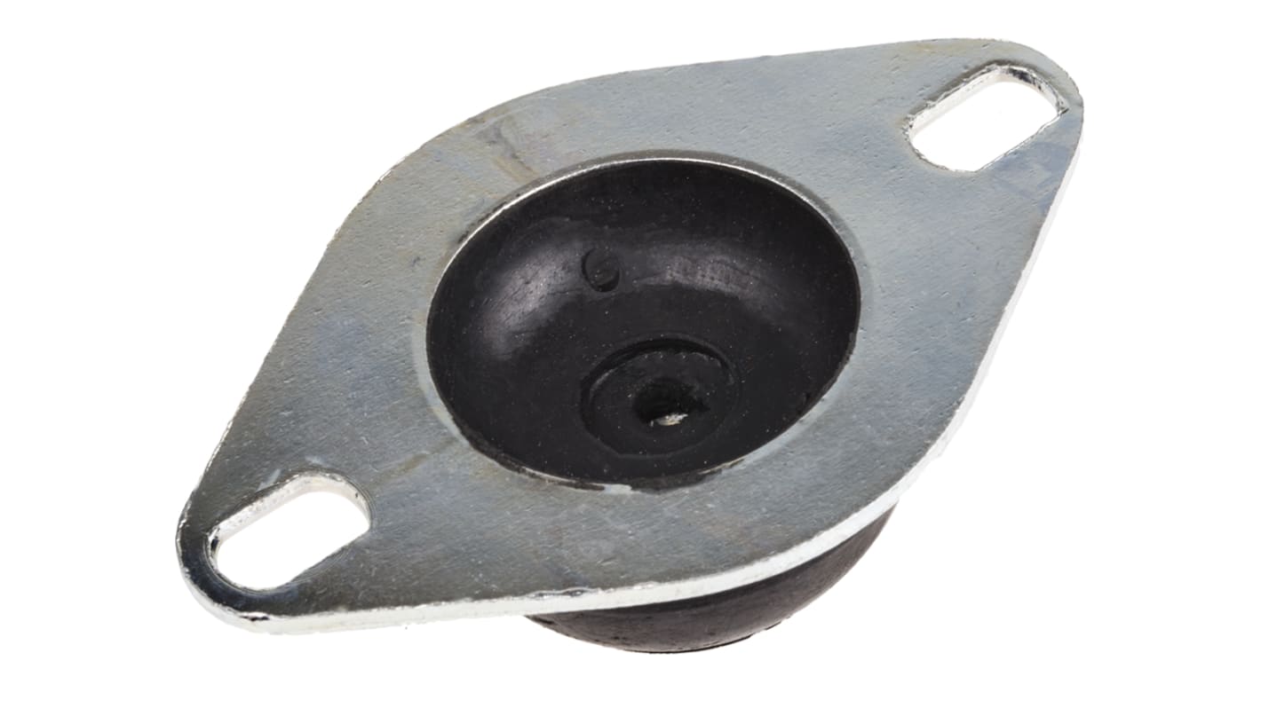 RS PRO M6 Anti Vibration Mount with 60kg Compression Load